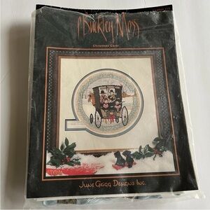 P. Buckley Moss Counted Cross Stitch Kit Christmas Carol Unused‎ Complete